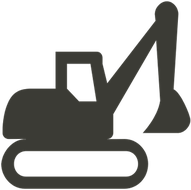 Client excavator emblem